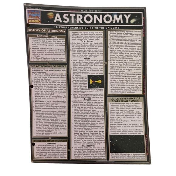 QUICK reference - astronomy - Picture 1 of 3